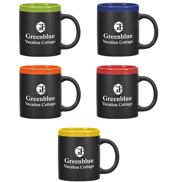 DH7148 11 Oz. Jamocha Mug With Custom Imprint